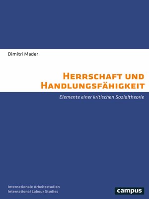 cover image of Herrschaft und Handlungsfähigkeit